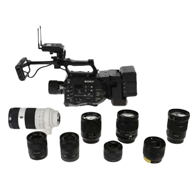 Sony FS7 Camera Kit Nikon [16,18,21,24,28,35,50,85,105,135mm]