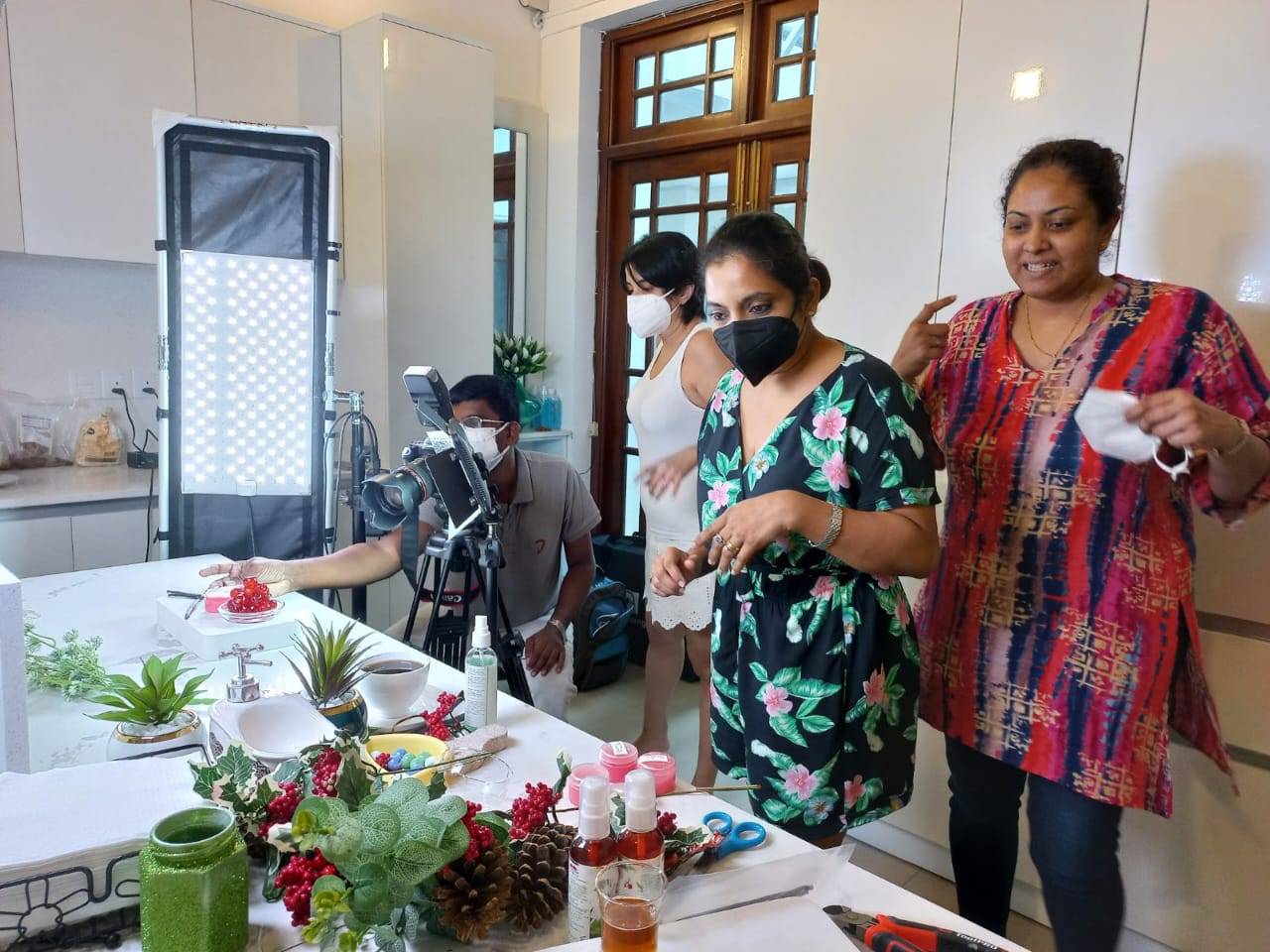 Making of Nrich Care Products Photoshoot @ Colombo