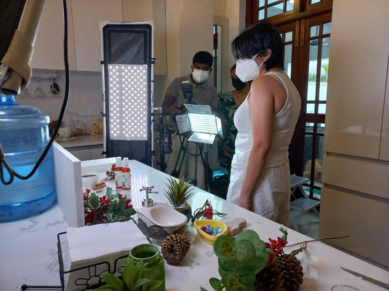 Making of Nrich Care Products Photoshoot @ Colombo