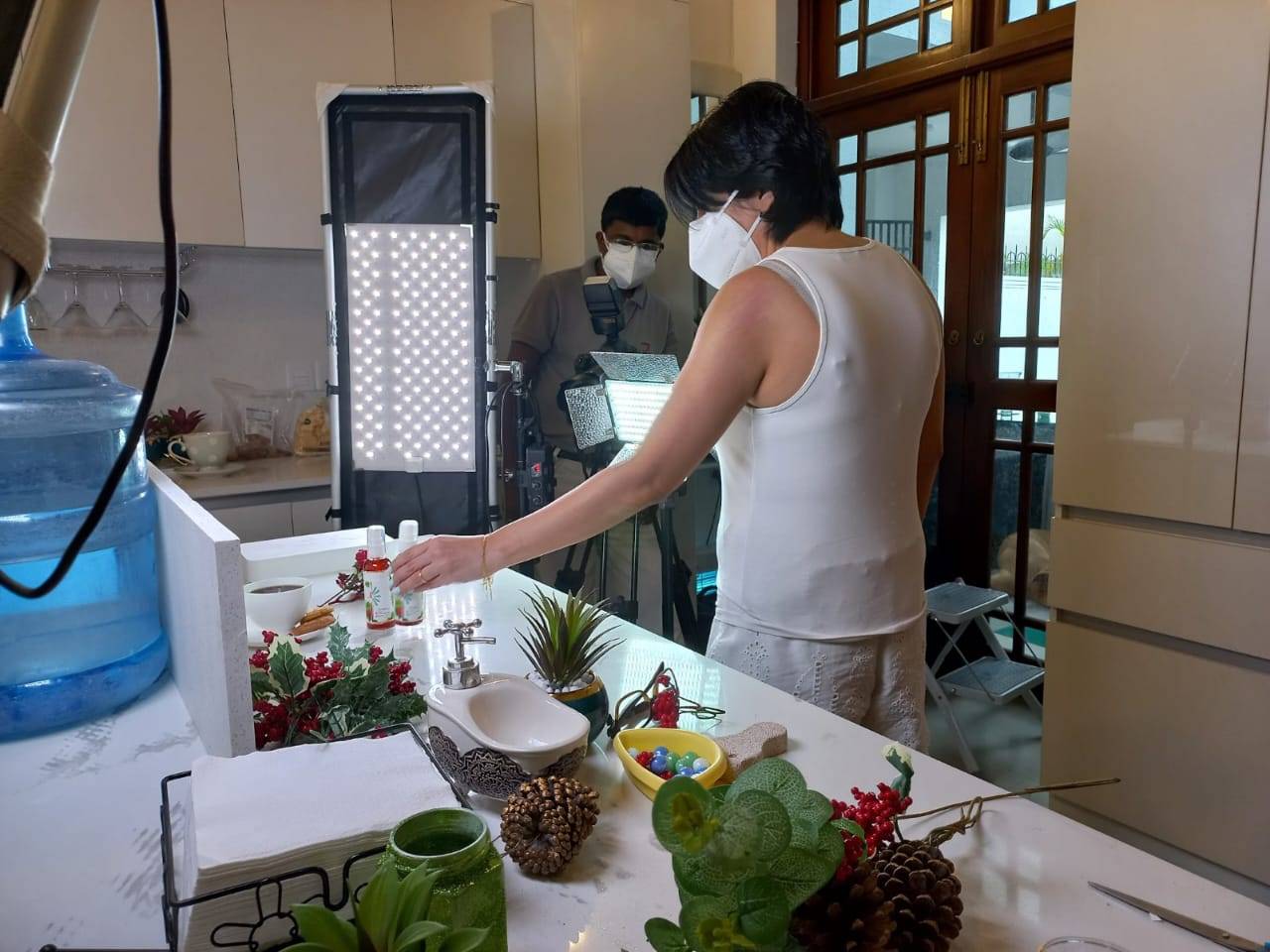 Making of Nrich Care Products Photoshoot @ Colombo