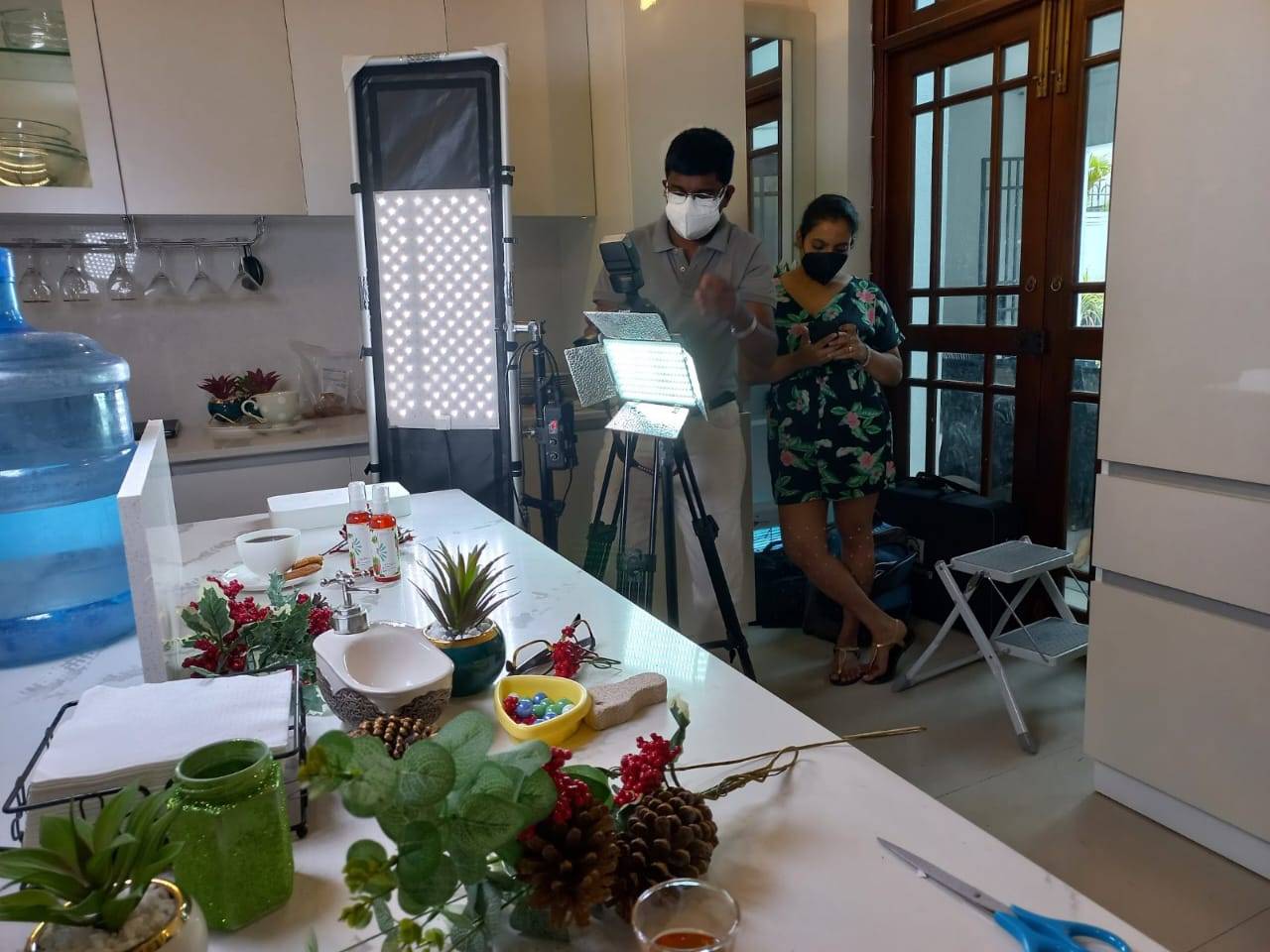 Making of Nrich Care Products Photoshoot @ Colombo