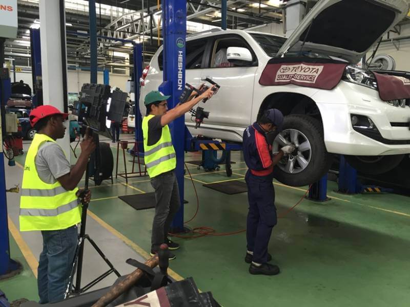 Toyota Lanka Video Shoot